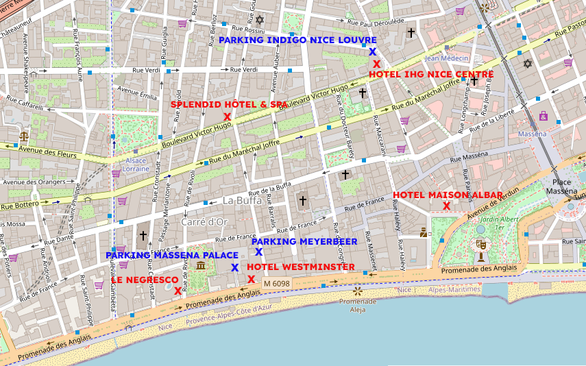 CityMap_Hotels_Parkplatz